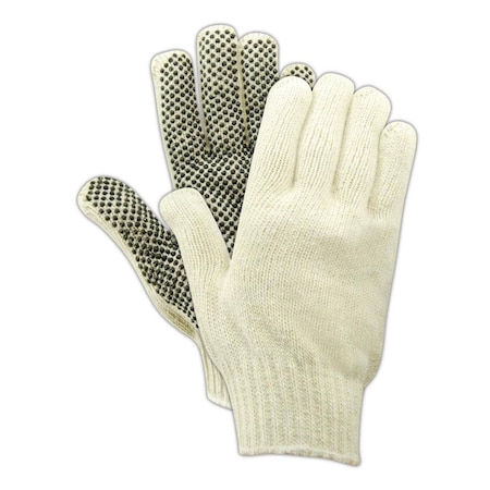 Magid Coated Gloves, Natural, M 12 PK T93CP